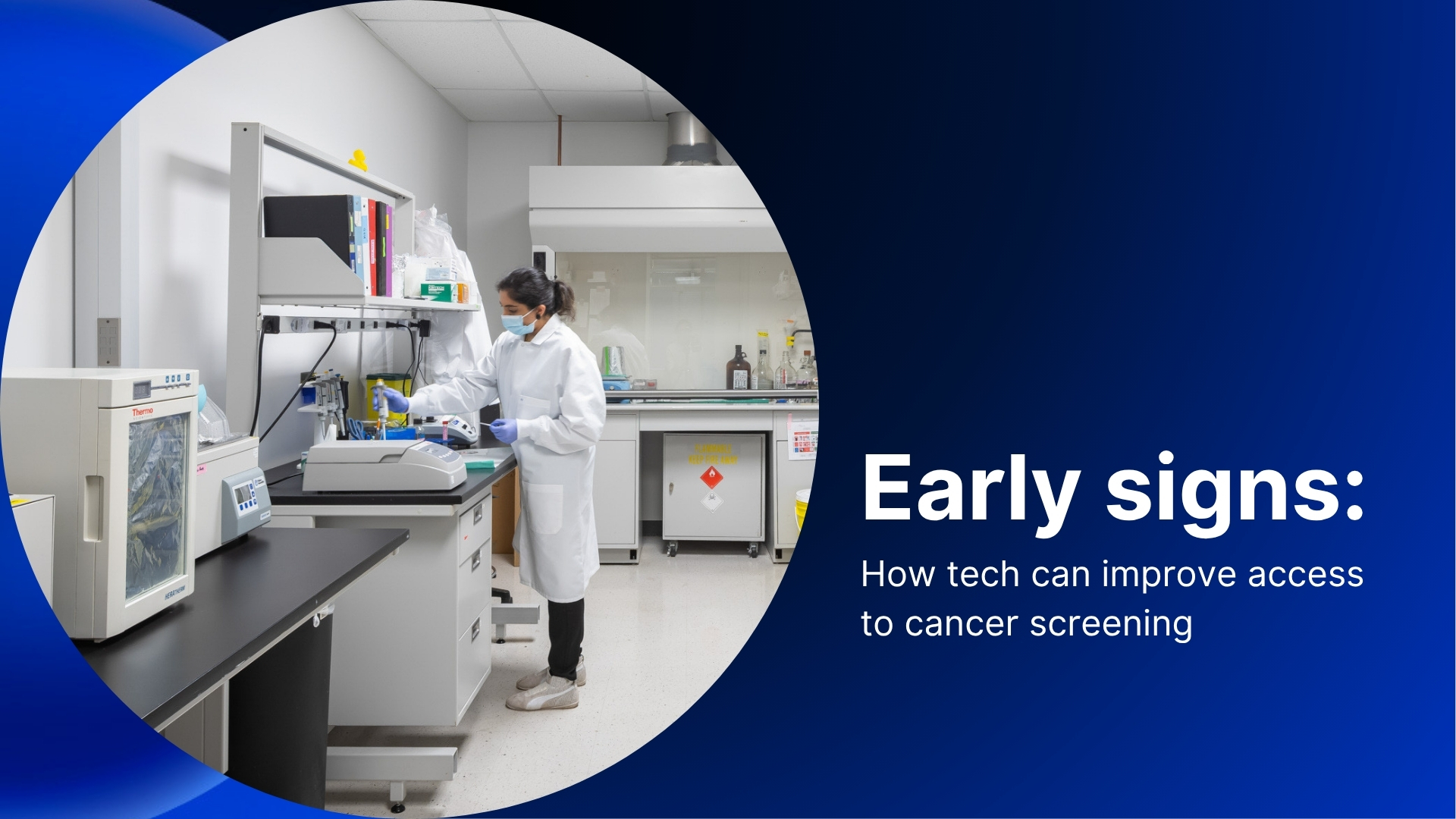Early signs: how tech companies can help improve access to cancer ...