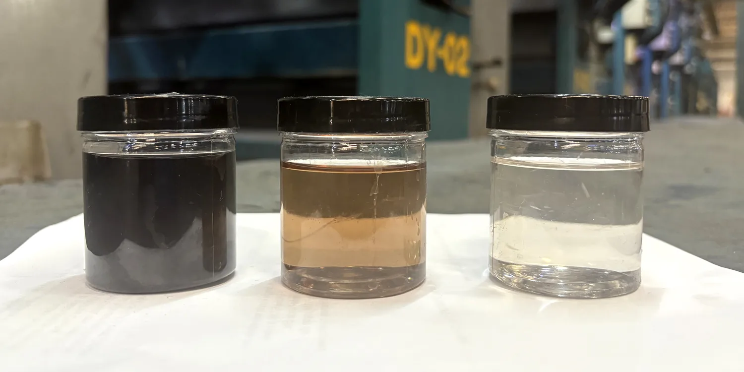 Viridis’s technology uses a combustion reaction to mineralize contaminants in water that contains toxins from textile dyes.